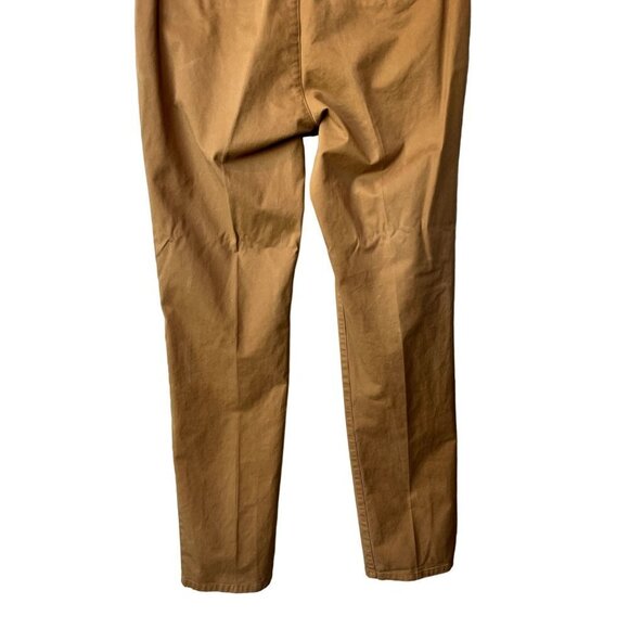 Bonobos Men's Sz33/32 Slim Straight Button Chino Brown Khaki Dress Pant - Picture 6 of 9